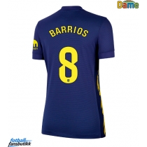 Atletico Madrid Pablo Barrios #8 Bortedrakt Dame 2025-26 Kortermet